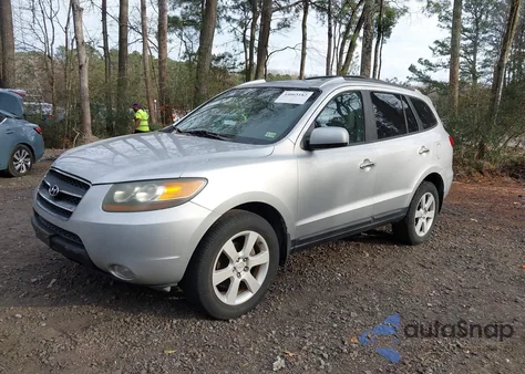 2007 Hyundai Santa Fe Limited/Se from USA, damaged, VIN 5NMSH73E37H001171